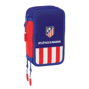 Plumier Triple Azul Rojiblanco